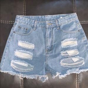 NEW shein Jean shorts